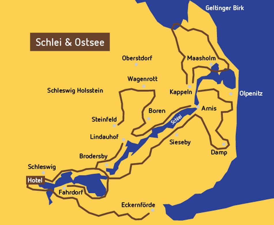 Radreisen in Schleswig Holstein, Schlei und Ostsee, Rad fahren